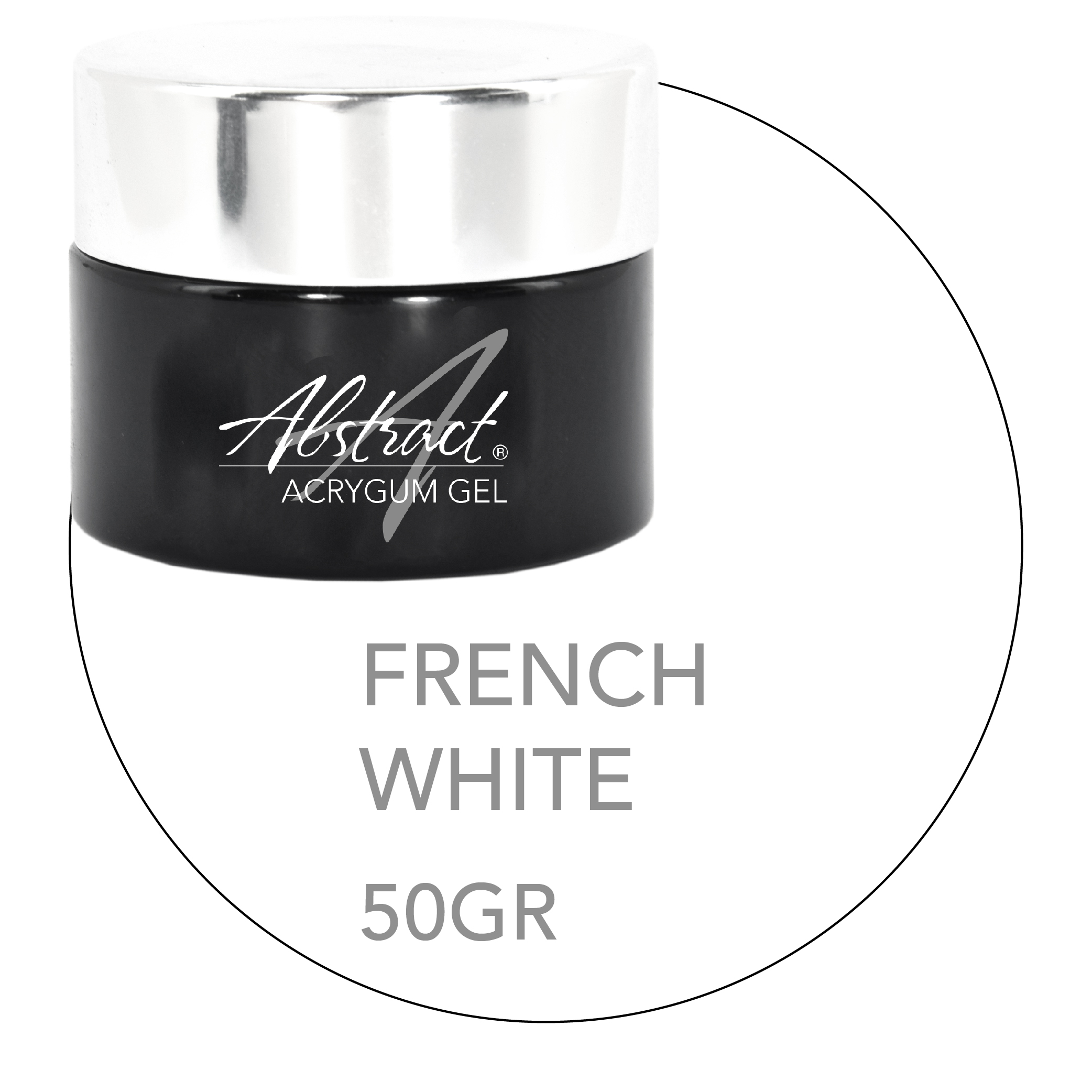 AcryGum Gel FRENCH WHITE 50gr, Abstract | 136296