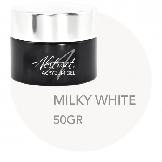 AcryGum Gel MILKY WHITE 50gr, Abstract | 136302
