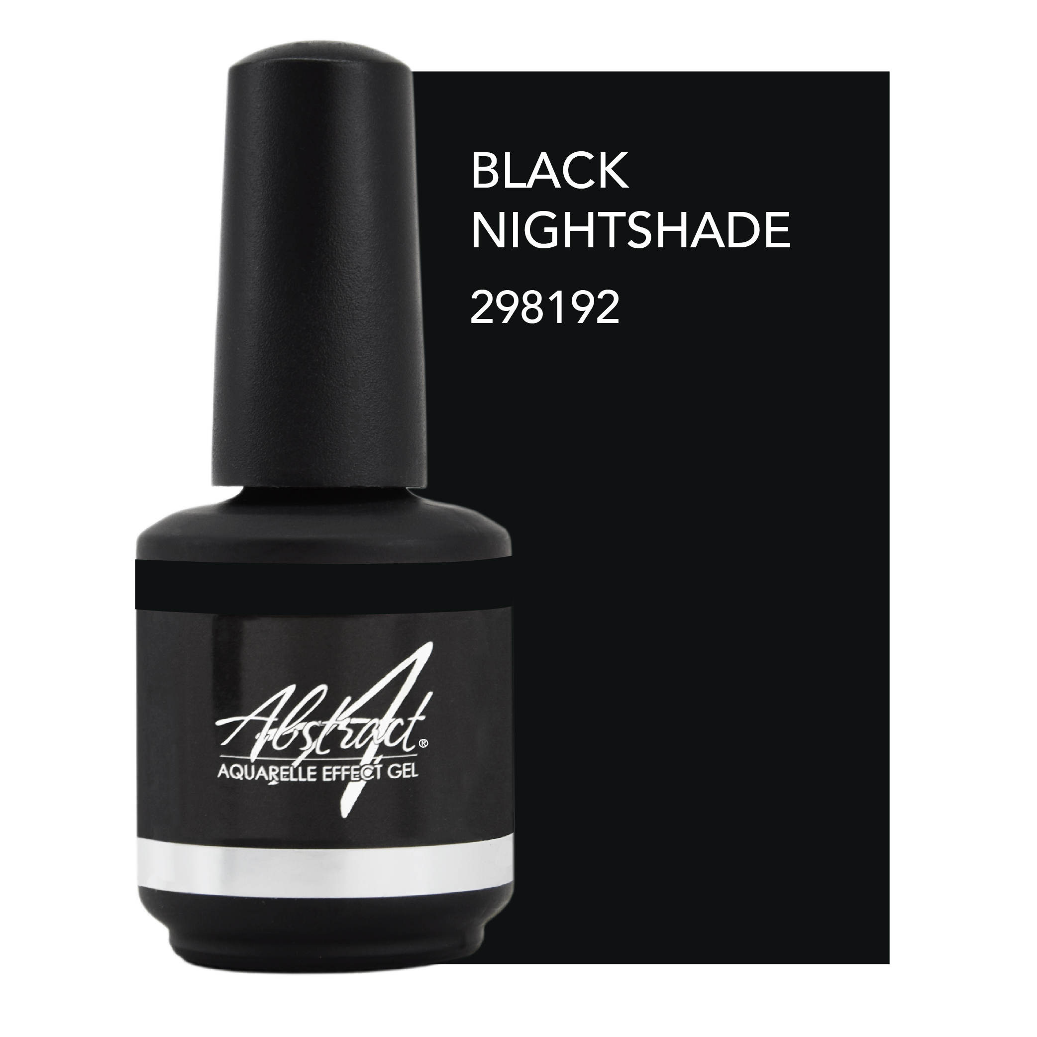Aquarelle Effect Gel Black Nightshade15ml, Abstract | 298192