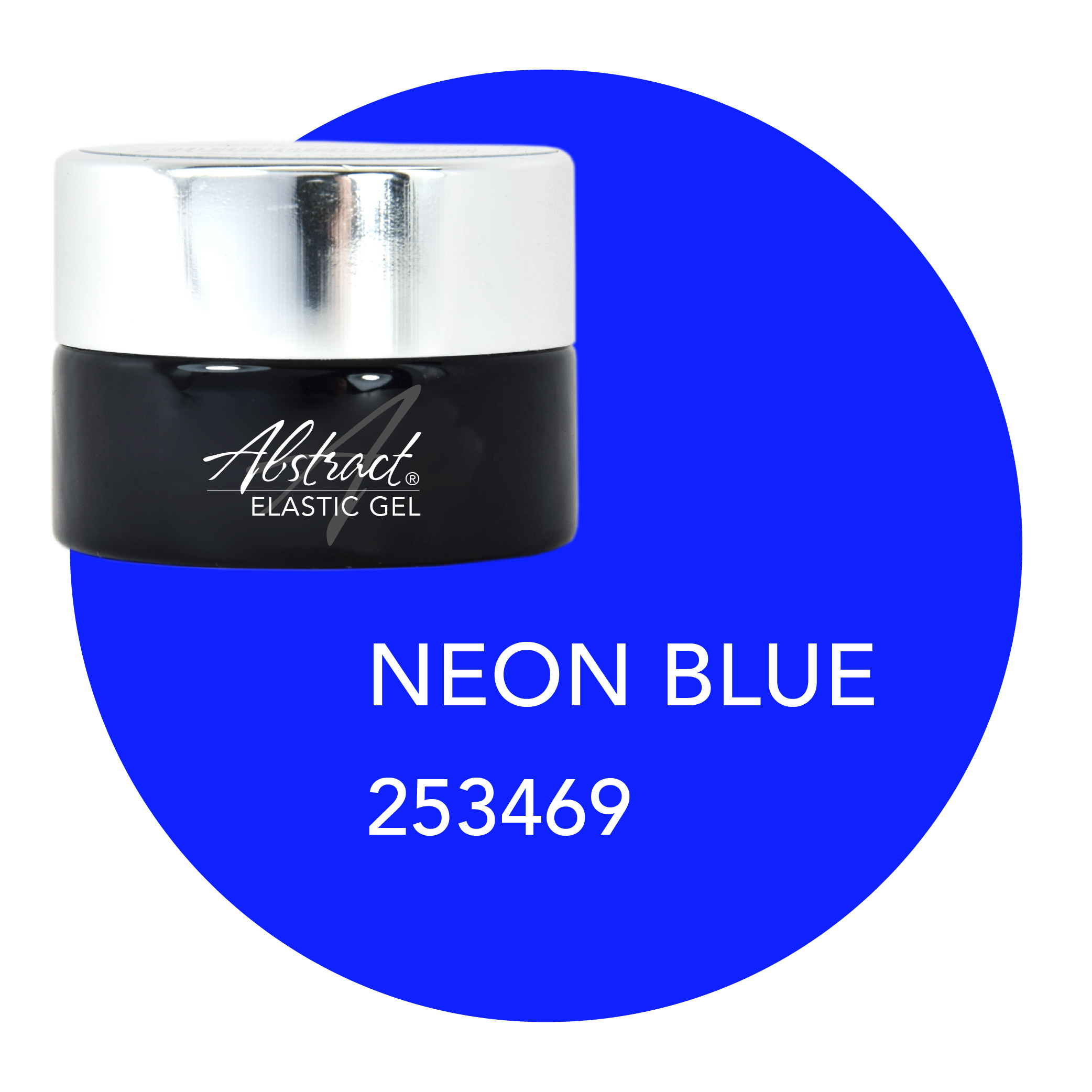 Elastic Art Gel NEON BLUE 5gr, Abstract | 253469