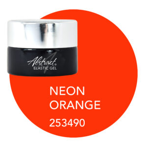 Elastic Art Gel NEON ORANGE 5gr, Abstract | 253490