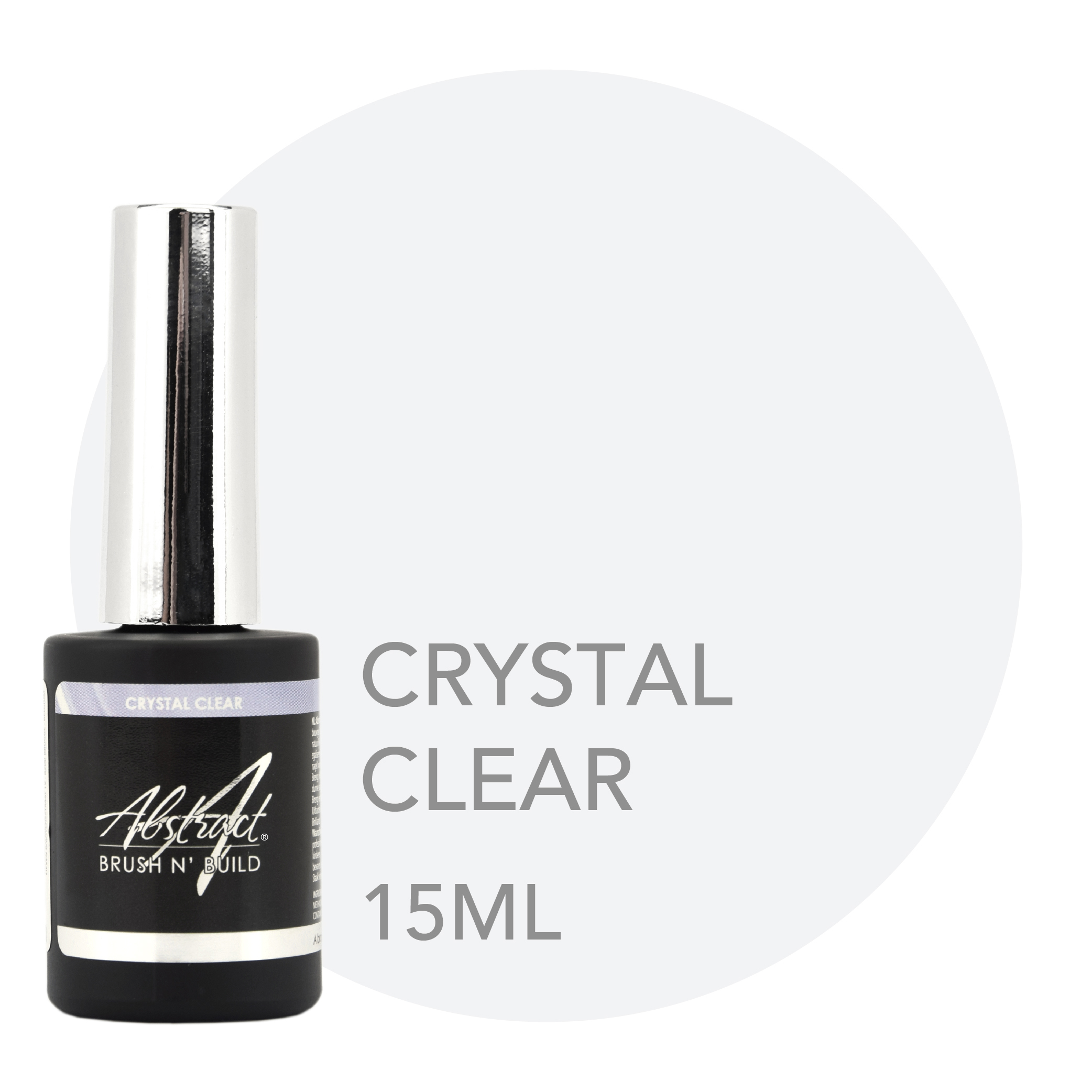 Brush N’ Build CRYSTAL CLEAR 15ml, Abstract | 092544