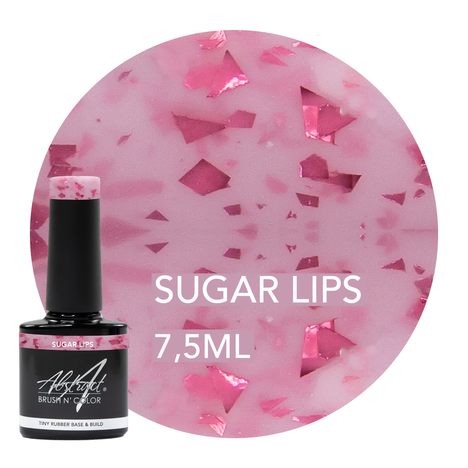Rubber Base & Build Dazzling Sugar Lips 7,5ml, Abstract | 151010