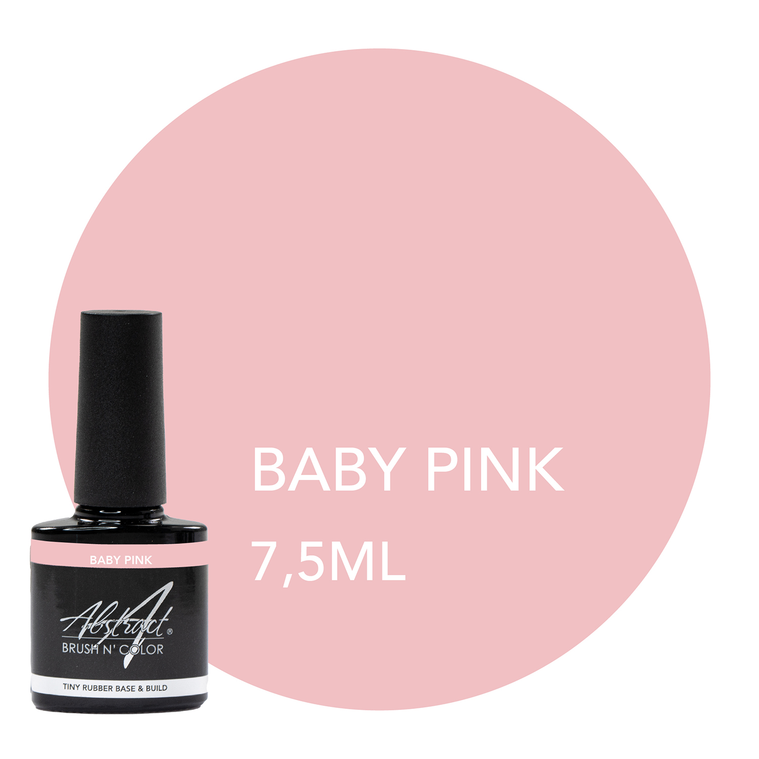 Rubber Base & Build BABY PINK 7,5ml, Abstract | 064738
