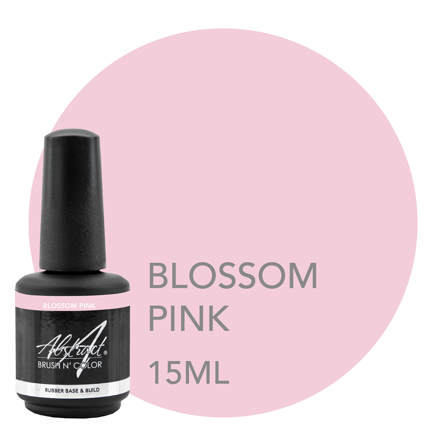 Rubber Base & Build BLOSSOM PINK 15ml, Abstract | 245239