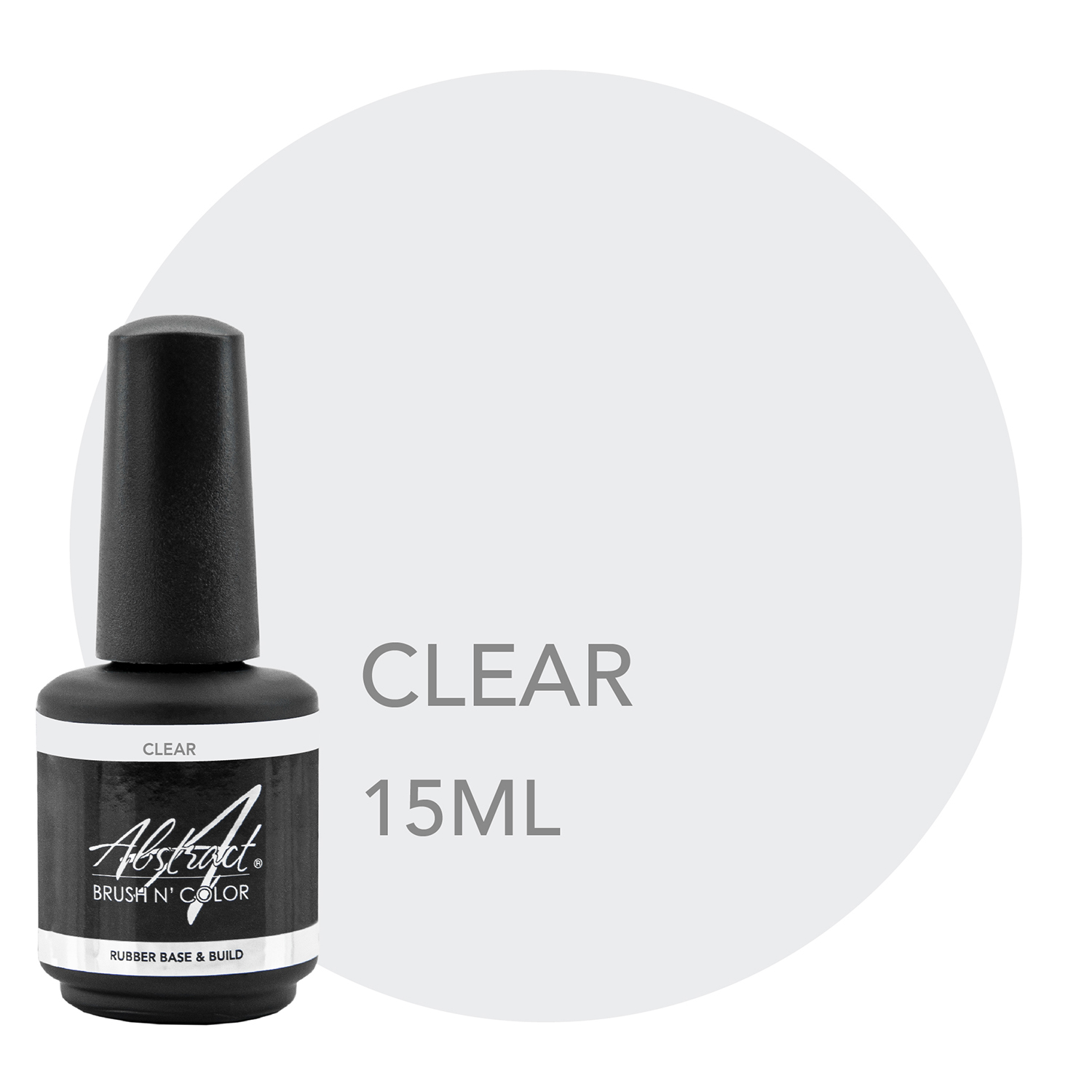 Rubber base & Build CLEAR 15ml, Abstract | 273067