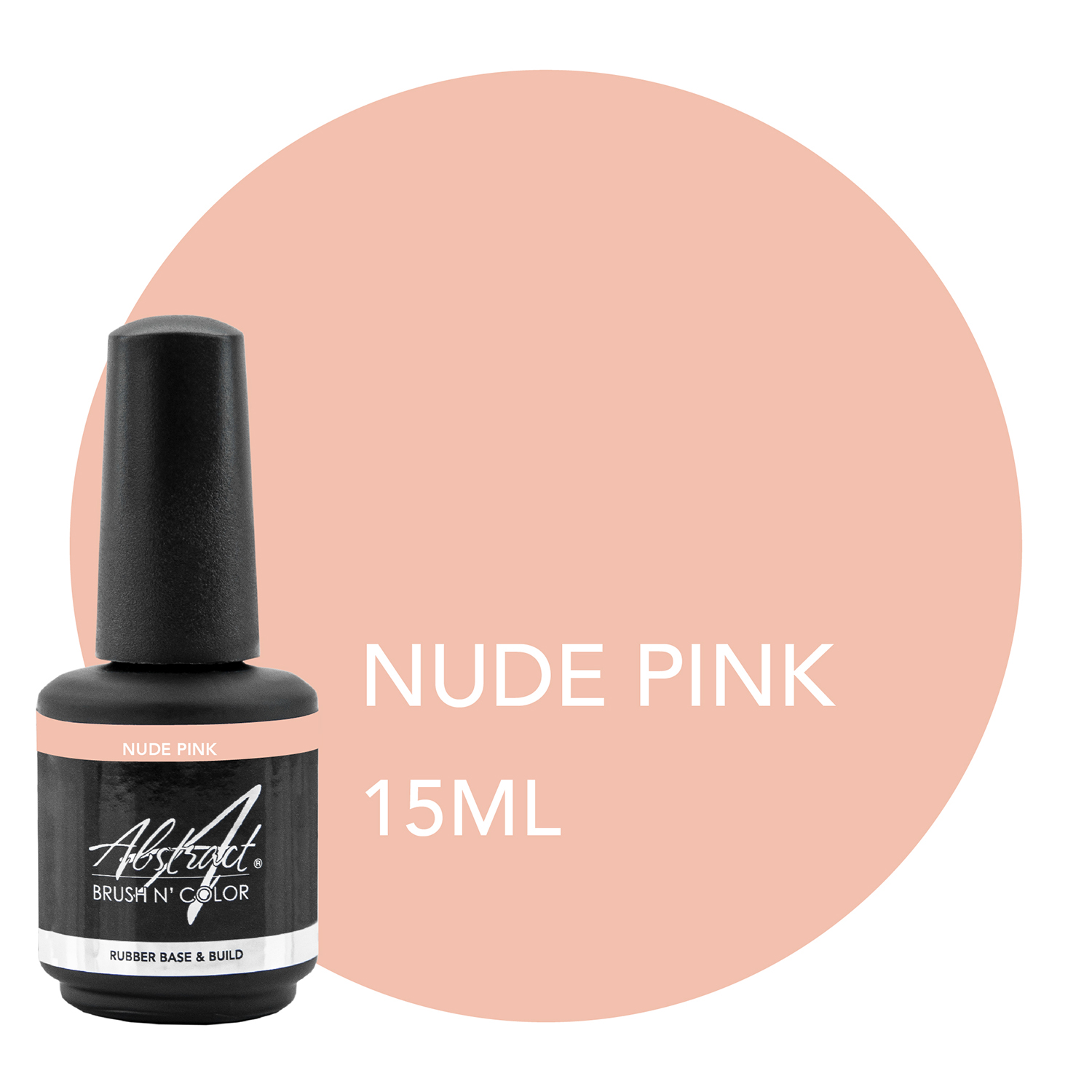 Rubber Base & Build NUDE PINK 15ml, Abstract | 253391