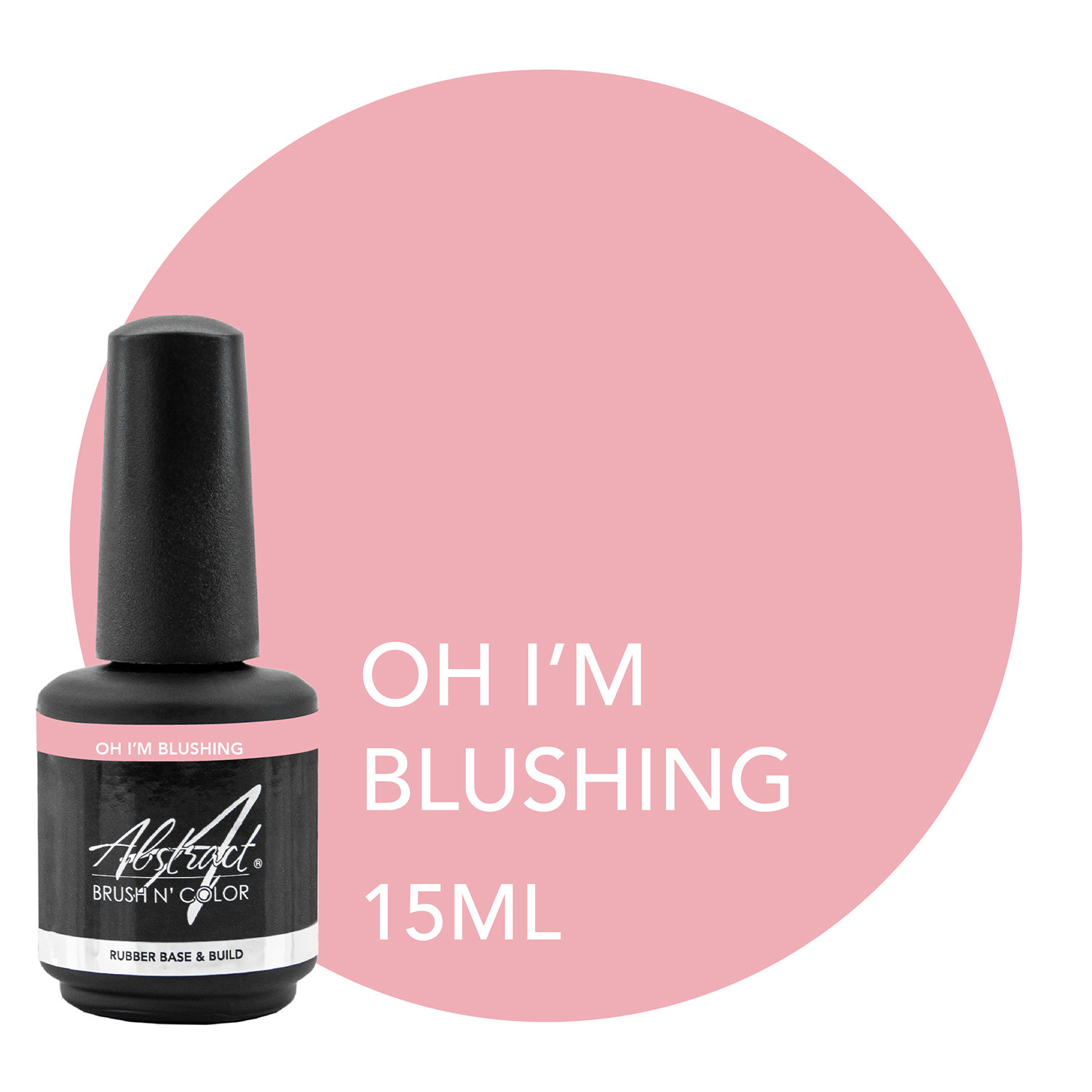 Rubber Base & Build OH I’M BLUSHING 15ml, Abstract | 245222