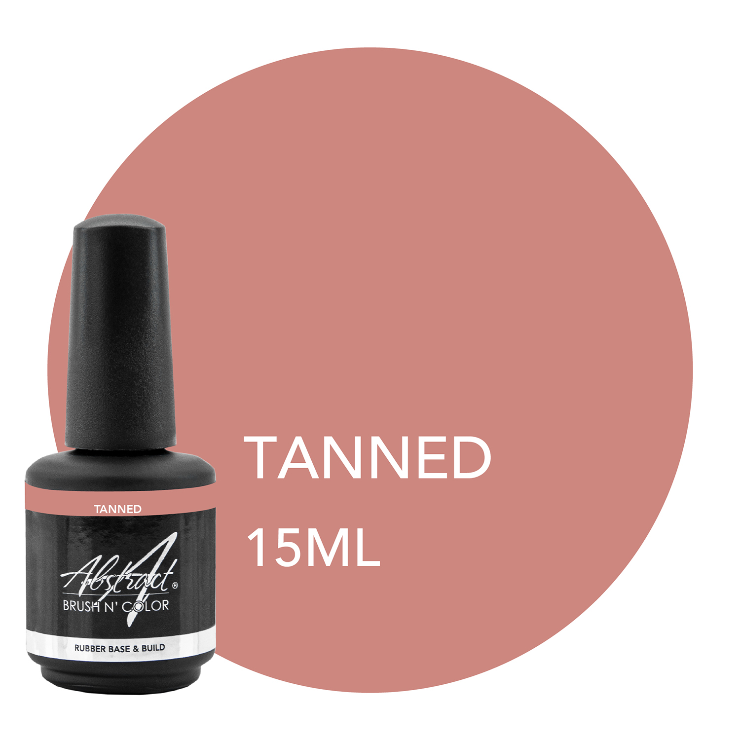 Rubber Base & Build Tanned 15ml, Abstract | 066302