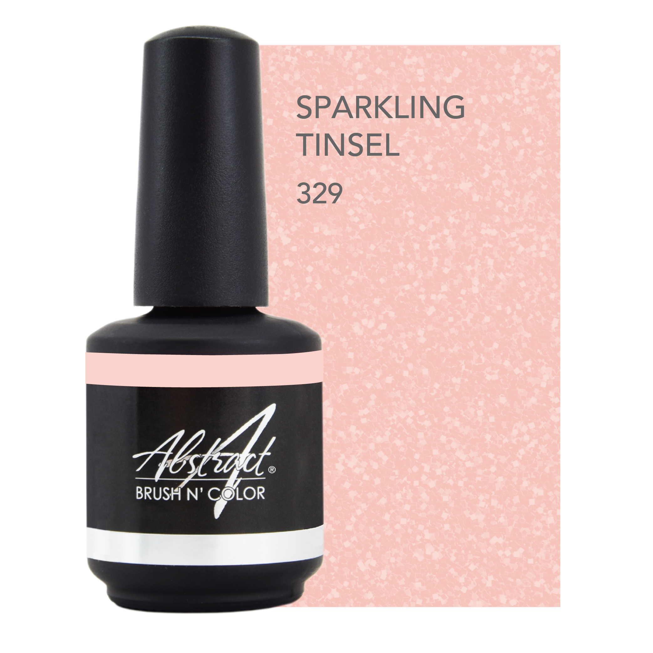 329* Sparkling Tinsel 15ml (Mistletoe Kisses), Abstract | 096058