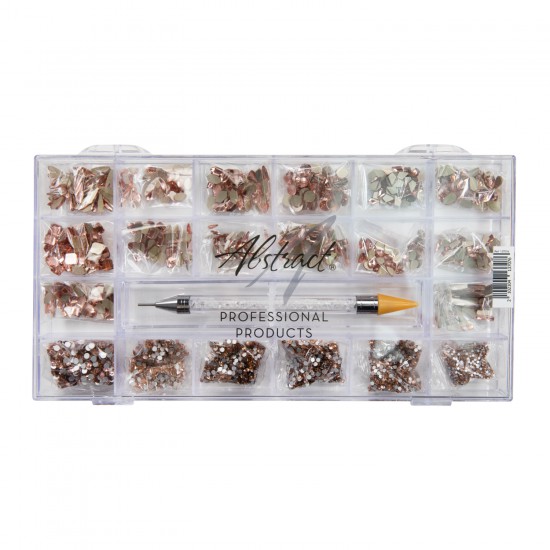 Strass Deluxe Tray With Tool Rose Gold | 137076