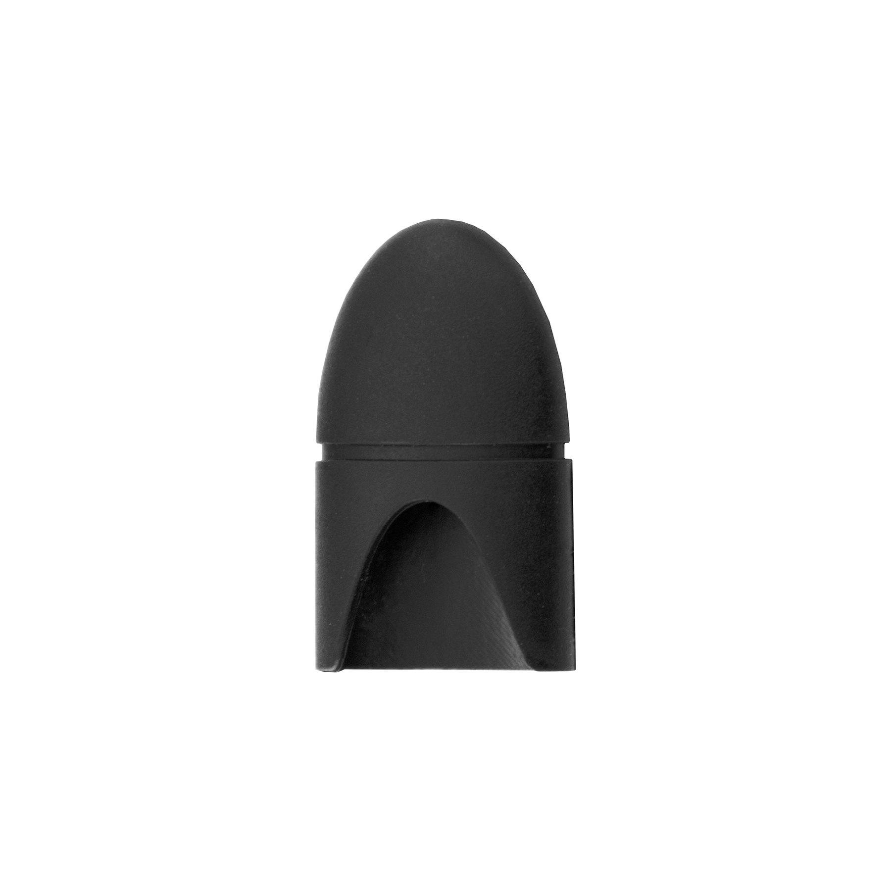 Silicone Soak Off Cap BLACK (5pcs/pack), Abstract | 075831