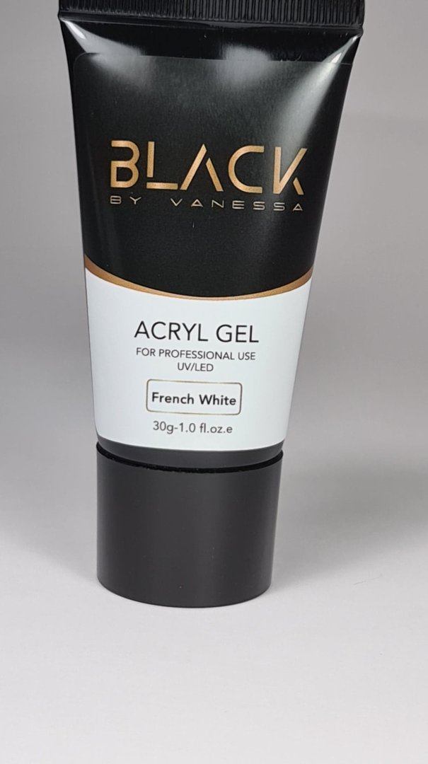 Black – Acrygel 30 ml – French White