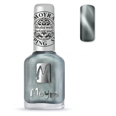 Moyra Stamping  Nail Polish – Cat Eye Magnetic Silver-  SP.30
