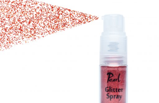 Pearl Glitterspray – Scarlet – 9 gr.