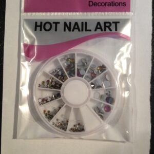 Strass Carroussel - Hot nail art