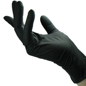 Black Gloves Nitrile Small (100st.) - H055